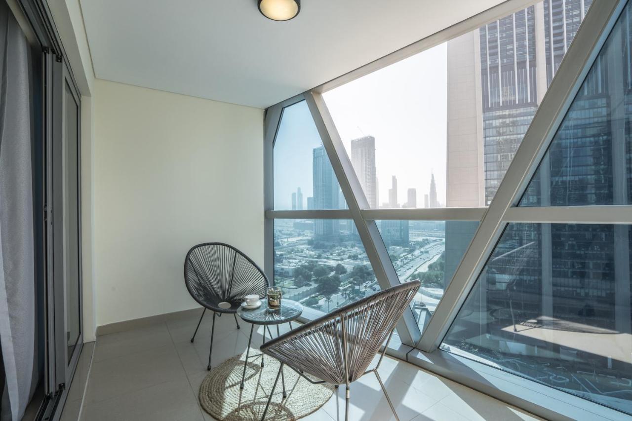 Higuests - Luxury Apartment In The Iconic Park Towers Dubai Eksteriør billede